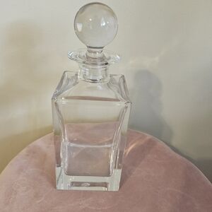 Tiffany & Co. Clear Glass Decanter